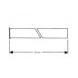 Hansgrohe Siphons - Tube droit 300 mm, chrome 53428000 Hansgrohe Siphons - Tube droit 300 mm, chrome 53428000