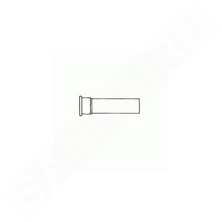 Hansgrohe Siphons - Tube de rallonge de 125 mm, chrome 53990000