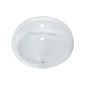 Jika Ibon - Lavabo encastré 520x410 mm, avec trop-plein, trou pour robinetterie, blanc H8130100001041