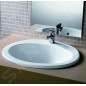 Jika Ibon - Lavabo encastré 520x410 mm, avec trop-plein, trou pour robinetterie, blanc H8130100001041