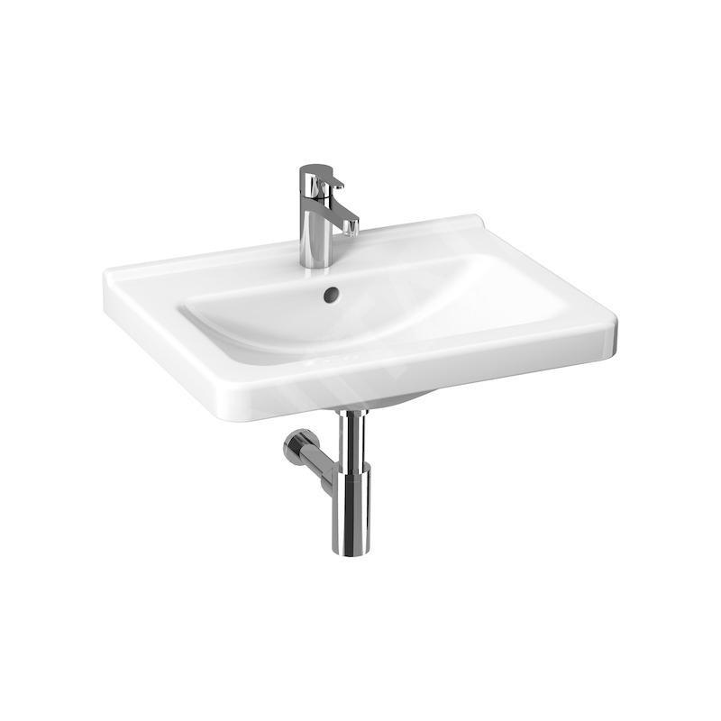 Jika Cubito - Lavabo 550x420 mm, sans trou pour robinetterie, blanc H8104220001091 Jika Cubito - Lavabo 550x420 mm, sans trou pour robinetterie, blanc H8104220001091