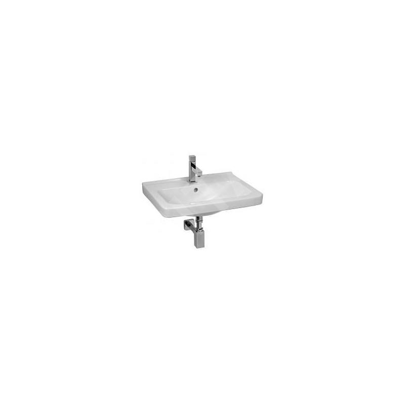 Jika Cubito - Lavabo, 650x485mm mm, sans trou pour robinetterie, blanc H8104240001091 Jika Cubito - Lavabo, 650x485mm mm, sans trou pour robinetterie, blanc H8104240001091