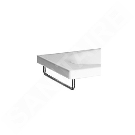 Jika Tigo - Porte-serviettes latéral pour lavabo, 335 mm, gauche ou droite, inox H3812140040001
