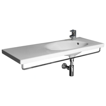 Jika Tigo - Porte-serviettes frontal pour lavabo, 940 mm, inox H3812150040001