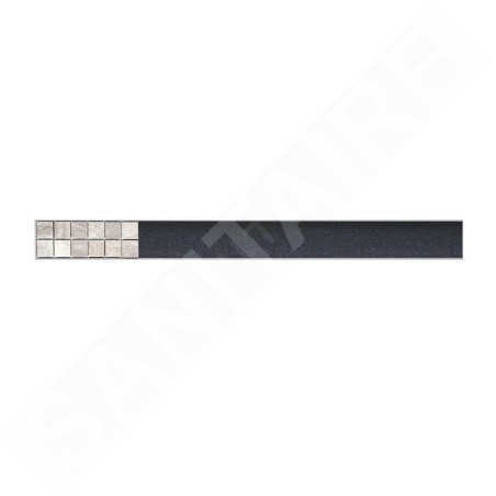 Alcadrain Grilles - Grille pour l'insertion de carreaux 550 mm TILE-550