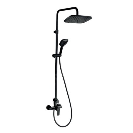 Novaservis Metalia 58 - Set de douche 230x230 mm, 3 jets, noir mat SET071/58,5