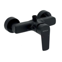 Novaservis Metalia 58 - Set de douche 230x230 mm, 3 jets, noir mat SET071/58,5