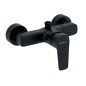 Novaservis Metalia 58 - Set de douche 230x230 mm, 3 jets, noir mat SET071/58,5