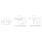 Sapho Isvea Purity - Vasque, 600x420 mm, blanc 10PL50060 Sapho Isvea Purity - Vasque, 600x420 mm, blanc 10PL50060