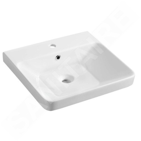 Sapho Thalie - Meuble-lavabo 500x460 mm, blanc TH11050