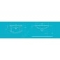 Sapho Zero - Lavabo pour meuble 750x485 mm, blanc 6075 Sapho Zero - Lavabo pour meuble 750x485 mm, blanc 6075