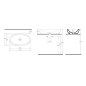 Sapho Isvea Dynasty - Lavabo ovale SISTEMA, 750x420 mm, blanc 10AR65075 Sapho Isvea Dynasty - Lavabo ovale SISTEMA, 750x420 mm, blanc 10AR65075
