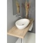 Sapho Isvea Dynasty - Lavabo ovale SISTEMA, 750x420 mm, blanc 10AR65075 Sapho Isvea Dynasty - Lavabo ovale SISTEMA, 750x420 mm, blanc 10AR65075