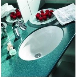 Laufen Savoy - Vasque à encastrer, 545x420 mm, sans trop-plein, blanc H8131920001551