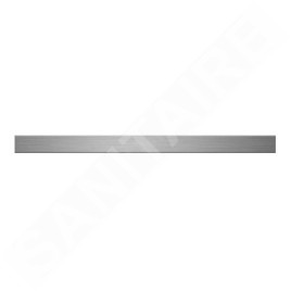 I-Drain DZIGNSTONE - Grille de conception pour baignoires Solid Linear, longueur 69 cm, acier inoxydable brossé DP.GS.RM.0685