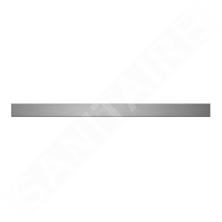 I-Drain DZIGNSTONE - Grille de conception pour baignoires Solid Linear, longueur 69 cm, acier inoxydable brossé DP.GS.RM.0685
