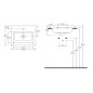 Sapho City - Lavabo 500x180x400 mm, blanc KE050 Sapho City - Lavabo 500x180x400 mm, blanc KE050