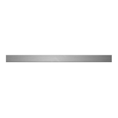 I-Drain DZIGNSTONE - Grille de conception pour baignoires Solid Linear, longueur 70 cm, acier inoxydable brossé DP.GS.RM.0695