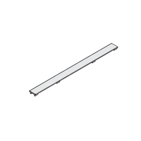 I-Drain DZIGNSTONE - Grille de conception pour baignoires Solid Linear, longueur 70 cm, acier inoxydable brossé DP.GS.RM.0695