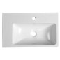 Sapho Arana - Lavabo 560x110x350 mm, version gauche, blanc AN055