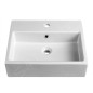 Sapho Isvea Purity - Lavabo semi-encastré, 500x420 mm, blanc 10PL52050 Sapho Isvea Purity - Lavabo semi-encastré, 500x420 mm, blanc 10PL52050