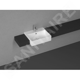 Sapho Isvea Purity - Lavabo semi-encastré, 500x420 mm, blanc 10PL52050