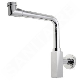 Sapho Omp Tea Quasar - Siphon de lavabo encombrement réduit 1 1/4, chrome 811.215.5.K