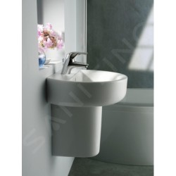 Ideal Standard Connect - Cache-siphon pour lavabo, blanc E711301