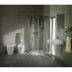 Ideal Standard Connect - Cache-siphon pour lavabo, blanc E711301