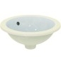 Ideal Standard Connect - Lavabo pour installation sous plaque, diamètre : 380 mm, avec déversoir, blanc E505201