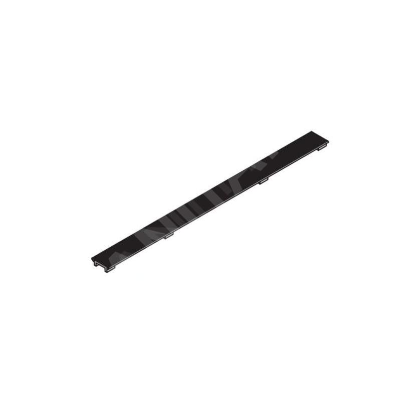 I-Drain DZIGNSTONE - Grille de conception pour baignoires Solid Linear, longueur 79 cm, noir mat DP.GS.IN.0792.Z