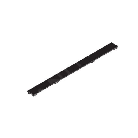 I-Drain DZIGNSTONE - Grille de conception pour baignoires Solid Linear, longueur 79 cm, noir mat DP.GS.IN.0792.Z