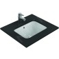 Ideal Standard Connect - Lavabo pour installation sous plaque, 500x380 mm, avec déversoir, blanc E505801 Ideal Standard Connect - Lavabo pour installation sous plaque, 500x380 mm, avec déversoir, blanc E505801