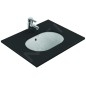 Ideal Standard Connect - Lavabo pour installation sous plaque, 480x350 mm, avec déversoir, blanc E504601 Ideal Standard Connect - Lavabo pour installation sous plaque, 480x350 mm, avec déversoir, blanc E504601