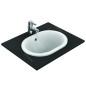 Ideal Standard Connect - Lavabo encastré, 480x350 mm, avec déversoir, blanc E504501