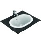 Ideal Standard Connect - Lavabo encastré, 550x380 mm, avec déversoir, blanc E504701 Ideal Standard Connect - Lavabo encastré, 550x380 mm, avec déversoir, blanc E504701