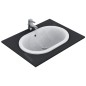 Ideal Standard Connect - Lavabo encastré 620x175x410 mm, avec déversoir, blanc E504901 Ideal Standard Connect - Lavabo encastré 620x175x410 mm, avec déversoir, blanc E504901