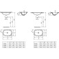 Ideal Standard Connect - Lavabo encastré 620x175x410 mm, avec déversoir, blanc E504901 Ideal Standard Connect - Lavabo encastré 620x175x410 mm, avec déversoir, blanc E504901