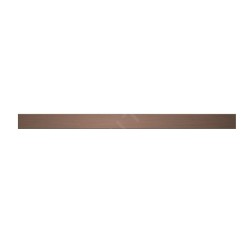 I-Drain DZIGNSTONE - Grille de conception pour baignoires Solid Linear, longueur 70 cm, cuivre DP.GS.K.0695