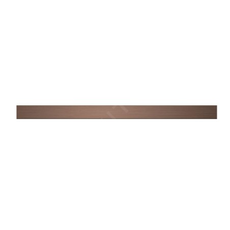 I-Drain DZIGNSTONE - Grille de conception pour baignoires Solid Linear, longueur 70 cm, cuivre DP.GS.K.0695