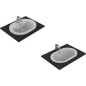 Ideal Standard Connect - Lavabo encastré 620x460 mm, avec déversoir, 1 ouverture pour mitigeur, blanc E504001