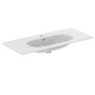 Ideal Standard Tesi - Lavabo à encastrer 1025x450x165 mm, un trou pour mitigeur, blanc T350801 Ideal Standard Tesi - Lavabo à encastrer 1025x450x165 mm, un trou pour mitigeur, blanc T350801