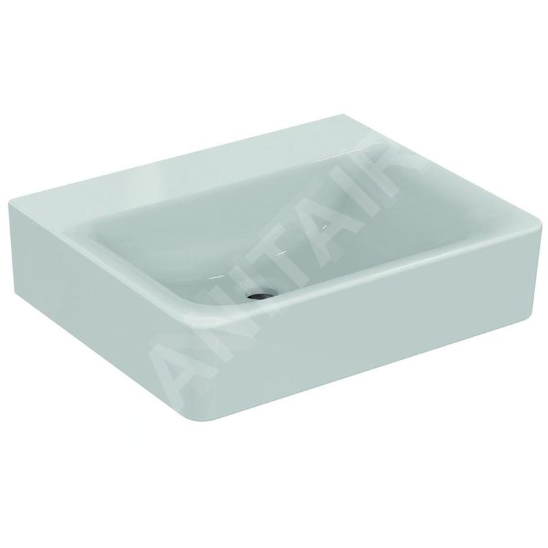 Ideal Standard Connect - Lavabo 550x155x460 mm, sans trou pour mitigeur, sans déversoir, blanc E811201 Ideal Standard Connect - Lavabo 550x155x460 mm, sans trou pour mitigeur, sans déversoir, blanc E811201