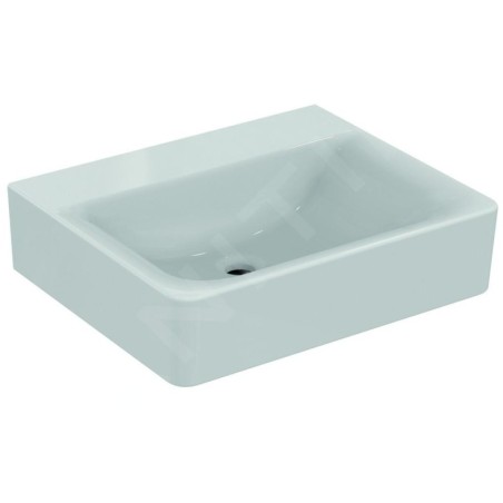 Ideal Standard Connect - Lavabo 550x155x460 mm, sans trou pour mitigeur, sans déversoir, blanc E811201