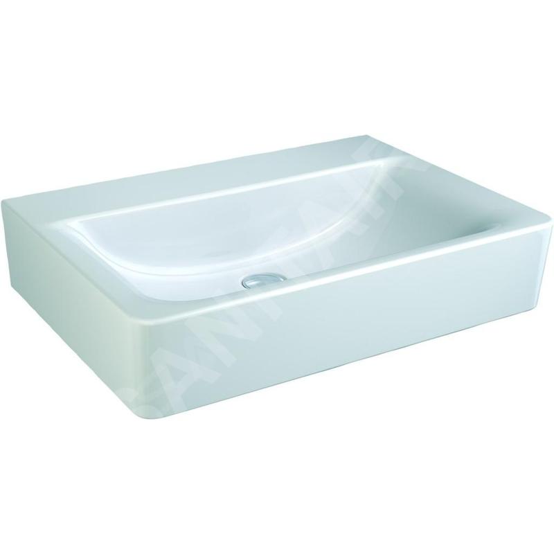 Ideal Standard Connect - Lavabo 650x155x460 mm, sans trou pour mitigeur, sans déversoir, avec Ideal Plus, blanc E8105MA Ideal Standard Connect - Lavabo 650x155x460 mm, sans trou pour mitigeur, sans déversoir, avec Ideal Plus, blanc E8105MA