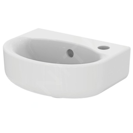 Ideal Standard Connect - Lavabo 350x155x260 mm, 1 ouverture pour mitigeur, avec déversoir, blanc E791301