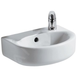 Ideal Standard Connect - Lavabo 350x155x260 mm, 1 ouverture pour mitigeur, avec déversoir, blanc E791301