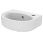 Ideal Standard Connect - Lavabo 350x260 mm, 1 ouverture pour mitigeur à droite, avec Ideal Plus, blanc E7913MA