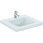 Ideal Standard Connect Freedom - Lavabo 600x560 mm, 1 ouverture pour mitigeur, sans déversoir, blanc E548501 Ideal Standard Connect Freedom - Lavabo 600x560 mm, 1 ouverture pour mitigeur, sans déversoir, blanc E548501