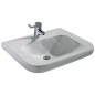 Ideal Standard Contour 21 - Lavabo adapté aux personnes à mobilité réduite 600x560 mm, 1 trou pour mitigeur, sans déversoir, Ideal Standard Contour 21 - Lavabo adapté aux personnes à mobilité réduite 600x560 mm, 1 trou pour mitigeur, sans déversoir,